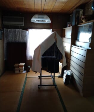 京都府南丹市 E様の不用品回収作業前のご自宅の写真