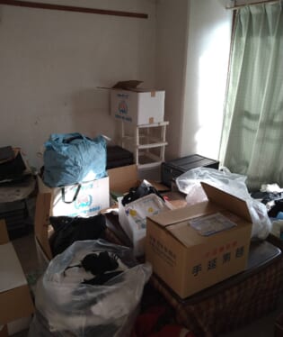 京都府乙訓郡大山崎町 Y様の不用品回収作業前のご自宅の写真