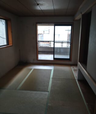 大阪府堺市北区 H様の不用品回収作業後のご自宅の写真