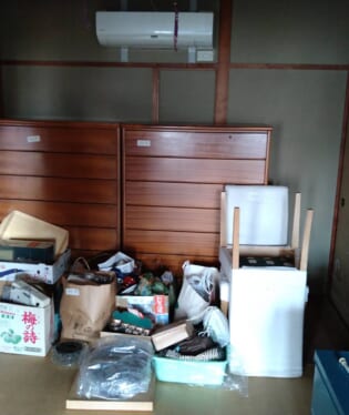 奈良県吉野郡東吉野村 D様の不用品回収作業前のご自宅の写真