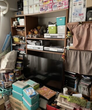 京都府京都市下京区 I様の不用品回収作業前のご自宅の写真