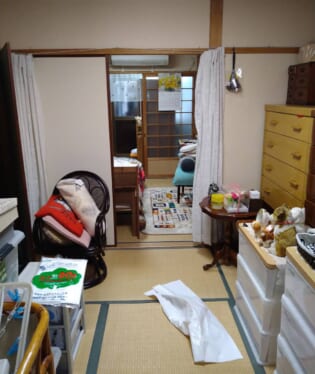 京都府相楽郡笠置町 D様の不用品回収作業前のご自宅の写真