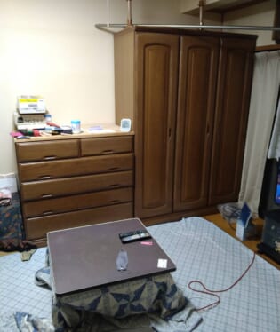 京都府久世郡久御山町 R様の不用品回収作業前のご自宅の写真