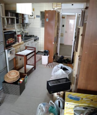 京都府城陽市　G様の不用品回収作業前のご自宅の写真