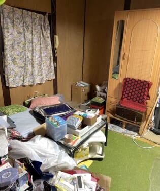 奈良県吉野郡東吉野村 R様の不用品回収作業前のご自宅の写真