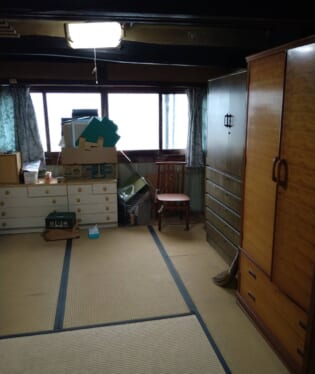 奈良県磯城郡三宅町 N様の不用品回収作業前のご自宅の写真