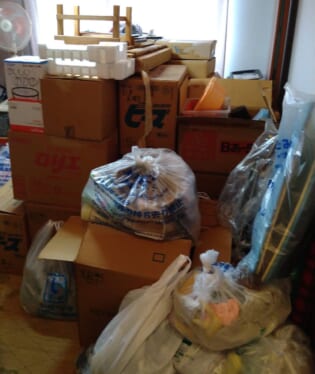 大阪府阪南市 M様の不用品回収作業前のご自宅の写真