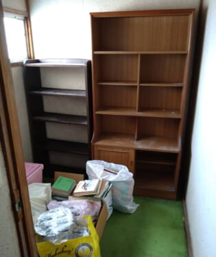 大阪府泉大津市 U様の不用品回収作業前のご自宅の写真