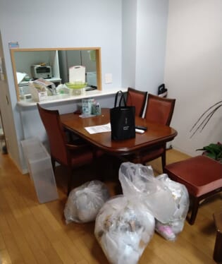 大阪府四條畷市 S様の遺品整理作業前のご自宅の写真