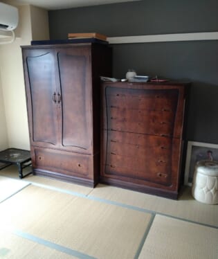 大阪府堺市美原区 O様の遺品整理作業前のご自宅の写真