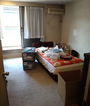大阪府吹田市 T様の不用品回収作業前のご自宅の写真