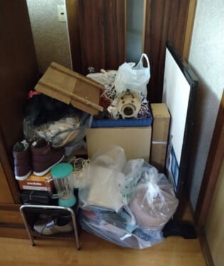 京都府京都市西京区 C様の不用品回収作業前のご自宅の写真