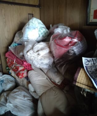 奈良県磯城郡川西町 U様の不用品回収作業前のご自宅の写真