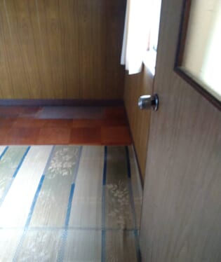 京都府京都市右京区 F様の不用品回収作業後のご自宅の写真