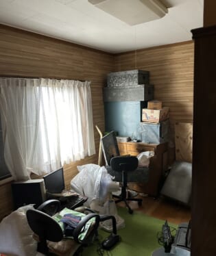 大阪府泉南郡岬町 B様の不用品回収作業前のご自宅の写真