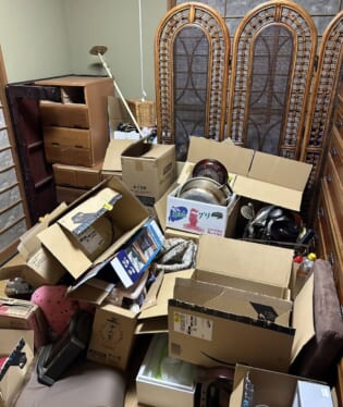 京都府京都市南区 D様の不用品回収作業前のご自宅の写真