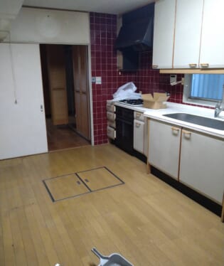 大阪府泉南市 R様の不用品回収作業後のご自宅の写真