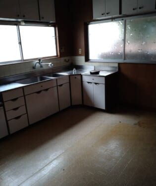 大阪府豊能郡能勢町 H様の遺品整理作業後のご自宅の写真