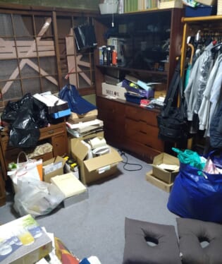 奈良県吉野郡下市町 A様の不用品回収作業前のご自宅の写真