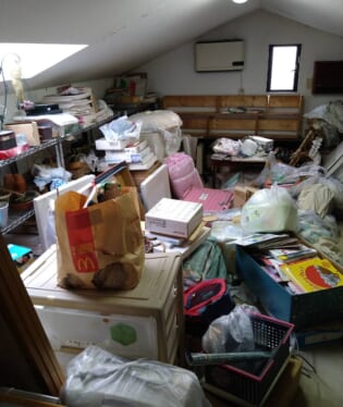 大阪府大阪市港区 S様の不用品回収作業前のご自宅の写真