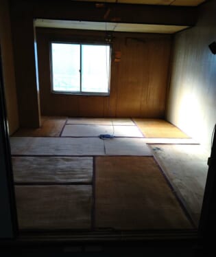 大阪府三島郡島本町 Y様の不用品回収作業後のご自宅の写真