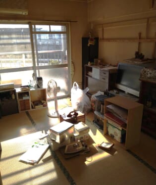 大阪府高槻市 F様の不用品回収作業前のご自宅の写真