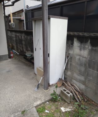 奈良県吉野郡黒滝村 L様の不用品回収作業前のご自宅の写真