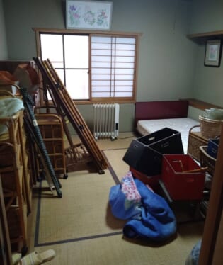 奈良県吉野郡吉野町 D様の不用品回収作業前のご自宅の写真