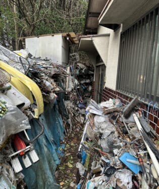 奈良県宇陀市 W様の不用品回収作業前のご自宅の写真