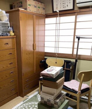 大阪府豊中市 H様の不用品回収作業前のご自宅の写真