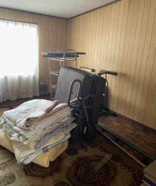 大阪府南河内郡千早赤阪村 D様の不用品回収作業前のご自宅の写真