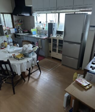 大阪府茨木市 Z様の不用品回収作業前のご自宅の写真