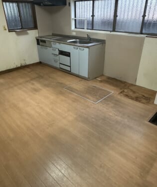 大阪府茨木市 Z様の不用品回収作業後のご自宅の写真