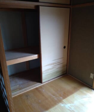 大阪府羽曳野市 N様の不用品回収作業後のご自宅の写真