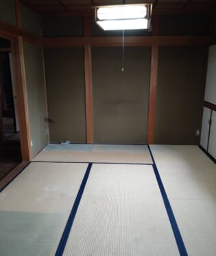大阪府大阪狭山市 D様の不用品回収作業後のご自宅の写真
