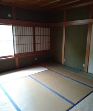 奈良県生駒市 E様の遺品整理作業後のご自宅の写真