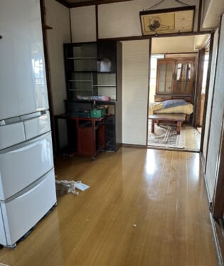 奈良県香芝市 G様の不用品回収作業前のご自宅の写真