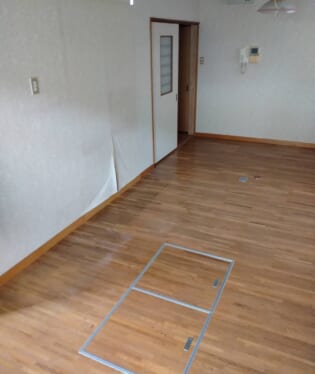 大阪府高石市 E様の不用品回収作業後のご自宅の写真