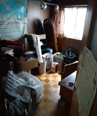 奈良県宇陀市 M様の不用品回収作業前のご自宅の写真