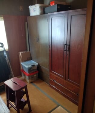 奈良県宇陀郡曽爾村 Y様の不用品回収作業前のご自宅の写真