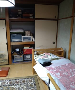 奈良県高市郡明日香村 B様の不用品回収作業前のご自宅の写真