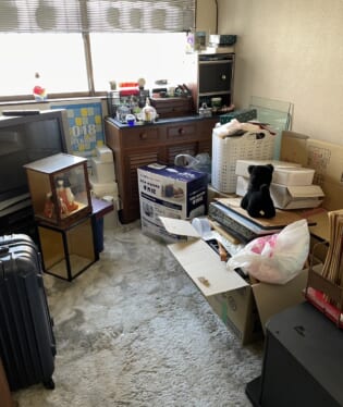 奈良県高市郡明日香村 S様の不用品回収作業前のご自宅の写真