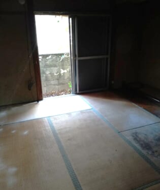 奈良県吉野郡黒滝村 T様の遺品整理作業後のご自宅の写真