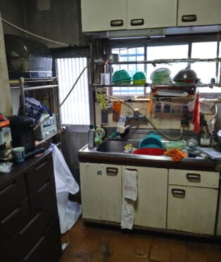 大阪府 A様の不用品回収作業後のご自宅の写真