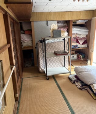 奈良県北葛城郡上牧町 F様の不用品回収作業前のご自宅の写真