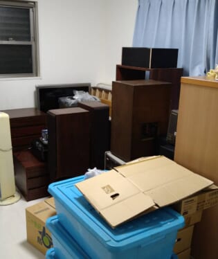 奈良県北葛城郡広陵町 N様の不用品回収作業前のご自宅の写真