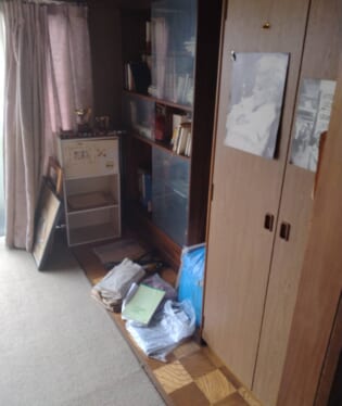 京都府京都市 F様の不用品回収作業前のご自宅の写真