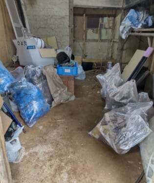 奈良県吉野郡野迫川村 D様の不用品回収作業前のご自宅の写真