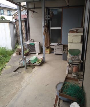 京都府与謝郡与謝野町 A様の不用品回収作業前のご自宅の写真