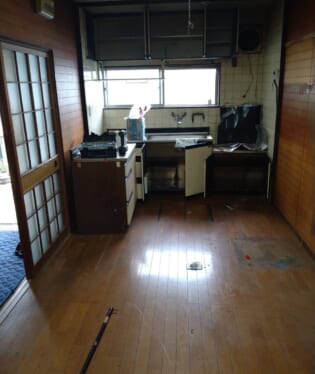奈良県奈良市 G様の不用品回収作業後のご自宅の写真